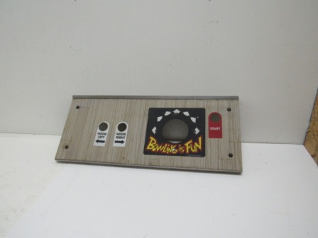 Stern / Scramble Control Panel (With Capcom Bowling Overlay) (Item #23) $36.99